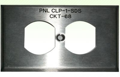 金屬工件電腐蝕打標效果